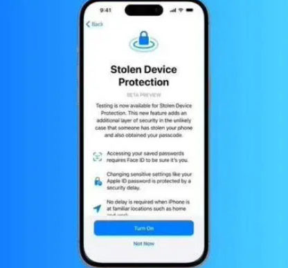 环翠苹果授权维修店分享被盗设备保护功能开启方法 