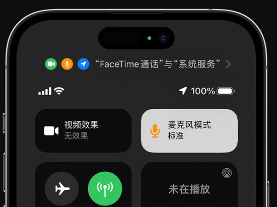 环翠苹果授权维修网点分享iPhone在通话时让你的声音更清晰 