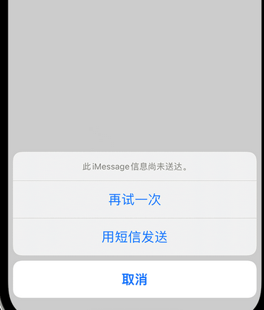 环翠apple维修iPhone上无法正常发送iMessage信息