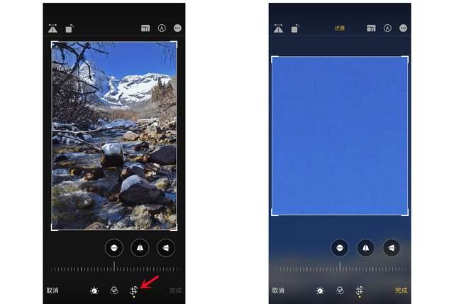 环翠苹果手机维修分享iPhone手机如何使用裁剪功能隐藏照片 