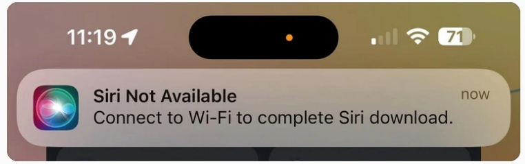 环翠苹果手机维修分享iOS 18.1 Beta 后你的 Siri 能正常使用吗 
